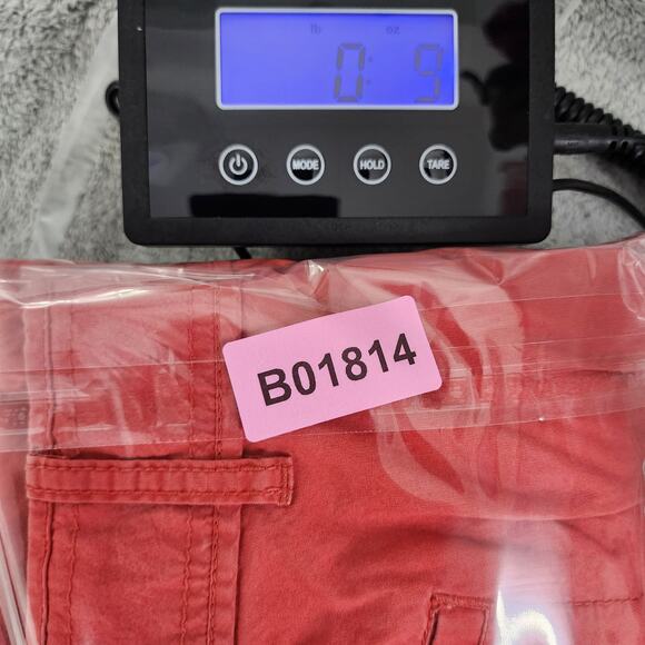 Dockers Pants Womens 12 Orange Mid Rise Curvy Capri Zip Hem Drawstring Outdoors - Picture 11 of 11